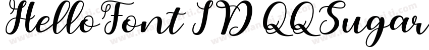 HelloFont ID QQSugar字体转换